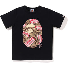 CHOCOLATE APE HEAD TEE KIDS