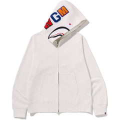 SHARK FULL ZIP HOODIE MENS